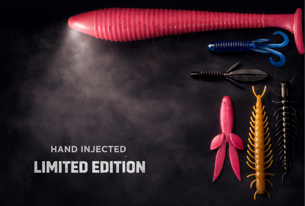 Limited Edition Hand-Injected Soft Plastics – The Brigade Batch