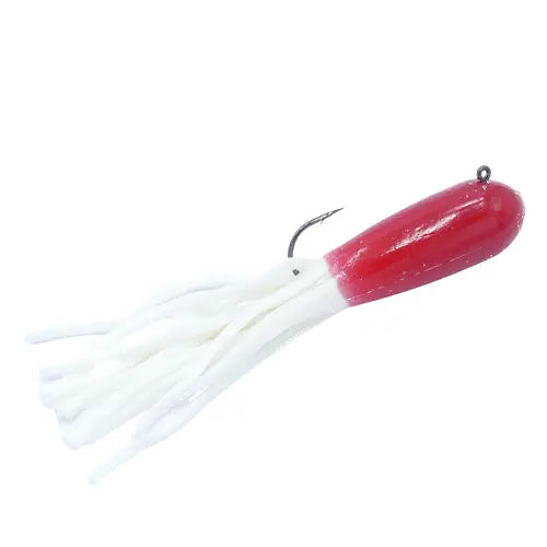4'' GLOW IN THE DARK TUBE JIG | PRE RIGGED (3 Pack) image