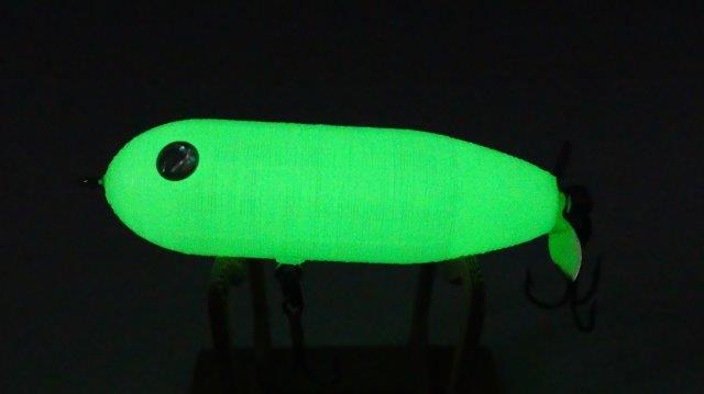 3" MKUV Propeller Lures - GLOW image
