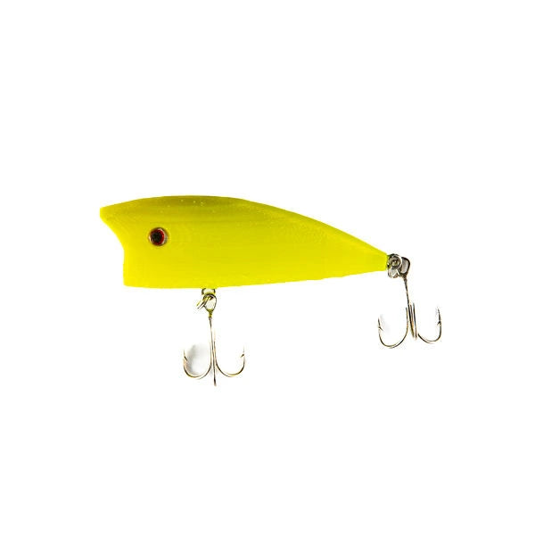 3.25” Never Fade Popper Topwater Fishing Lures image 1