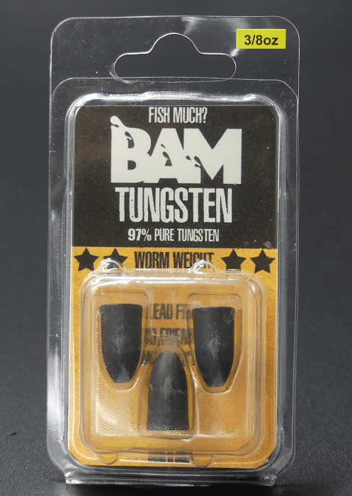 Tungsten Worm Weights - 3/8 oz image