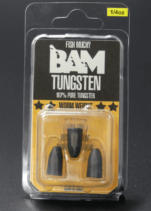 Tungsten Worm Weights - 1/4 oz image