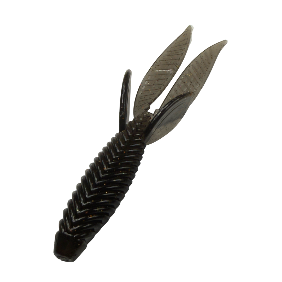 Black tool with metallic blades on a white background