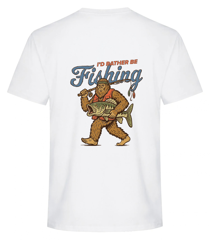 Bigfoot’s Got a Bite Back Print Tee