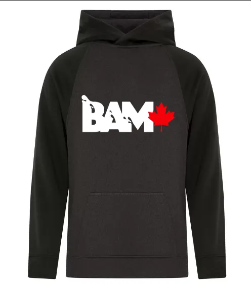 ATC™ Game Day™ Fleece Two Tone Hooded Sweatshirt - White Logo