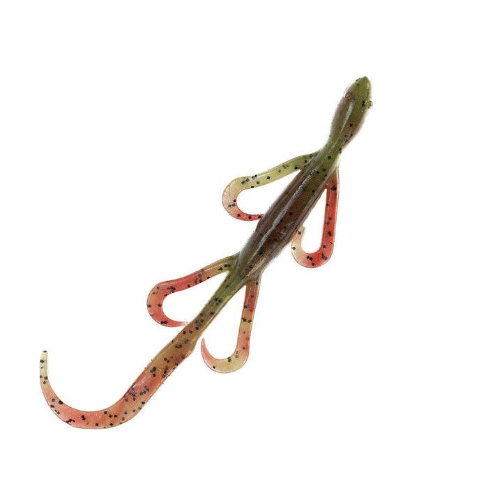 Apex Lizard  (6 Pack) - Green Pumpkin Red Swirl image