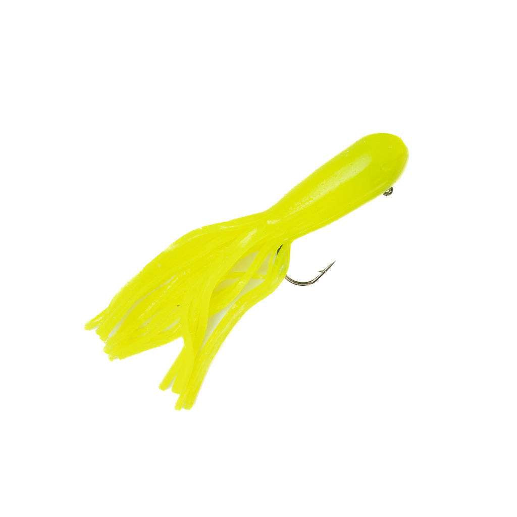 4'' TUBE JIG | PRE RIGGED (3 Pack) - Chartreuse image